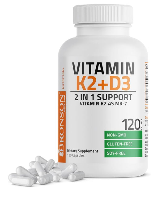 Bronson Vitamina D3 + K2 – 5,000 UI