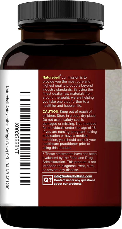 Astaxantina 12 mg NatureBell®