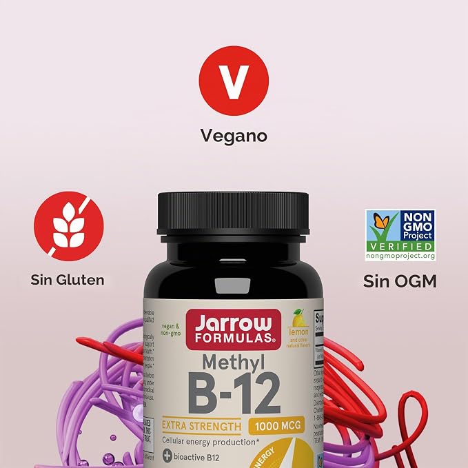 Metil B-12 (Metilcobalamina) 1000 mcg Jarrow Formulas®