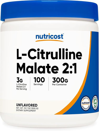 L-Citrulina Malato 2:1 Nutricost®