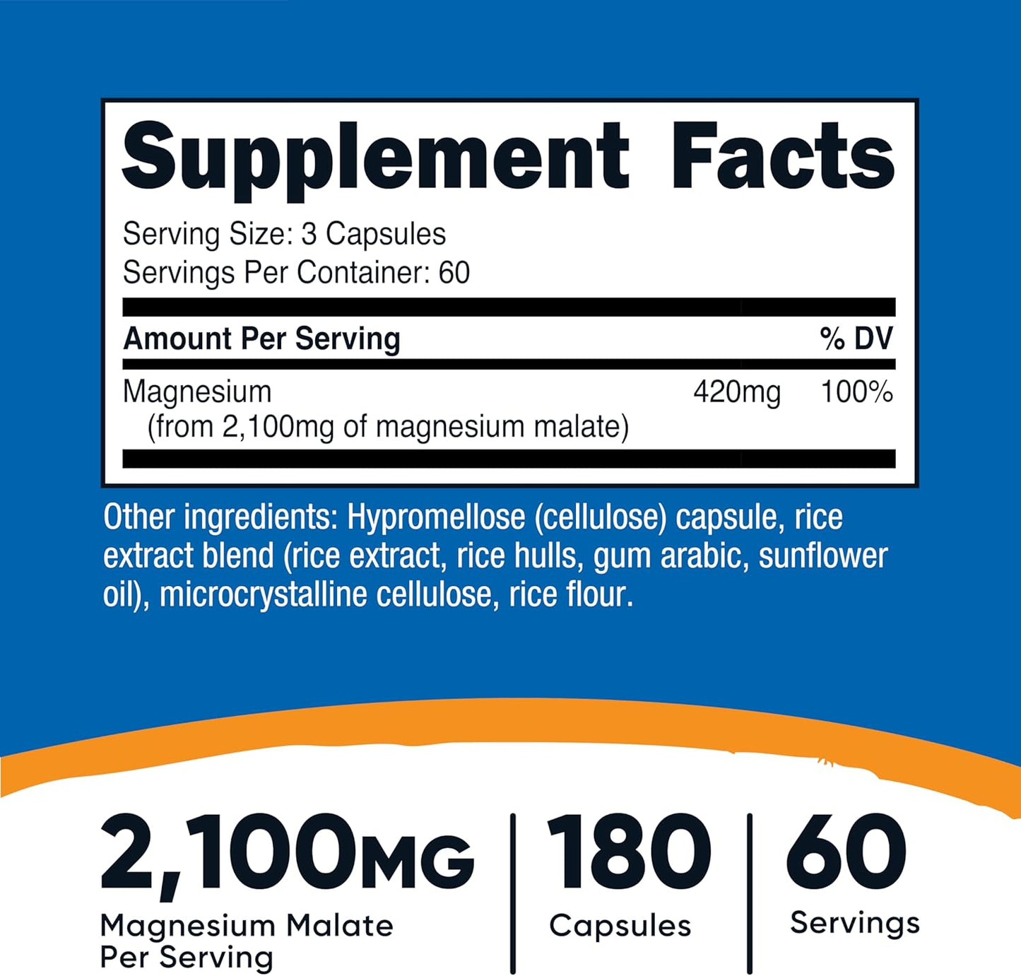 Malato de Magnesio 2100 mg